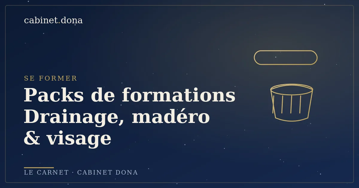 Quel pack de formations choisir ?, Cabinet Dona