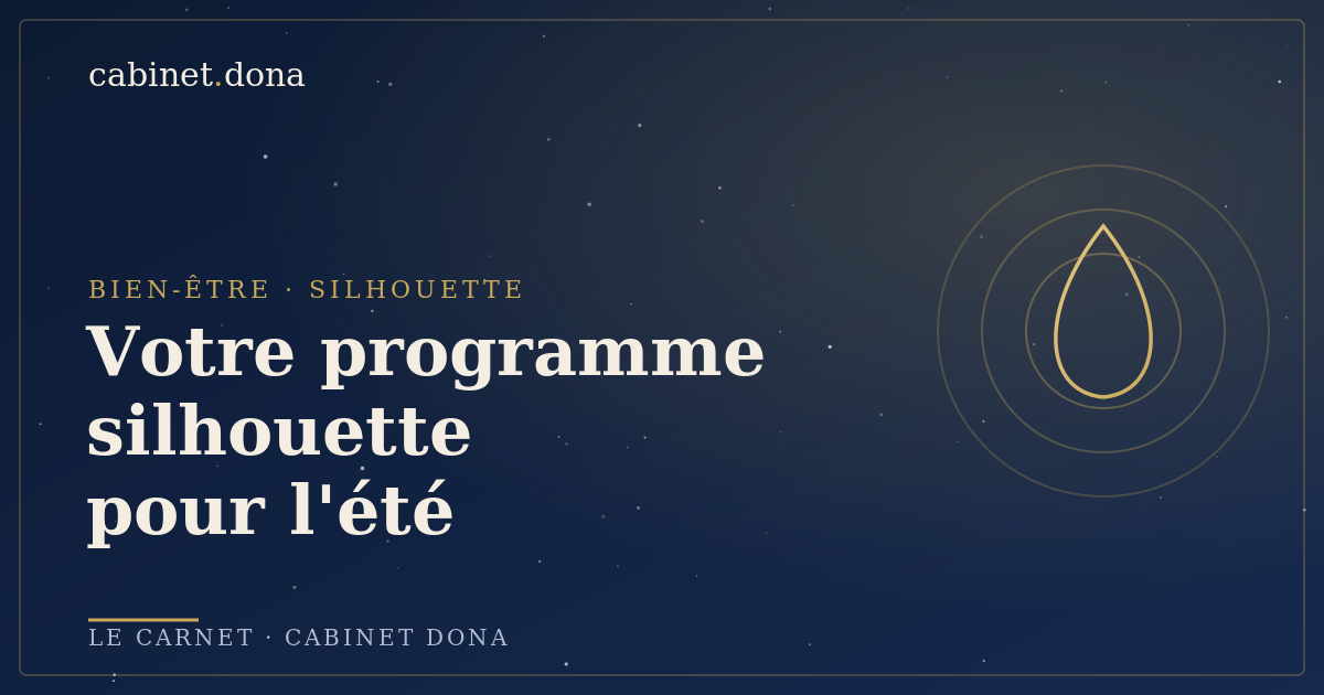 Programme silhouette pour l'été : drainage et madérothérapie au Cabinet Dona